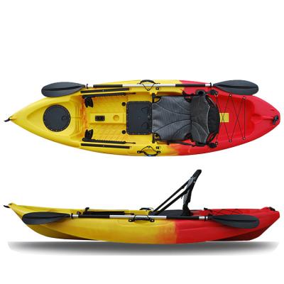 China Kayak with OEM high color manufacturing single seat fishing kayak wholesales roto mount canoe/kayak with aluminum seat for sale