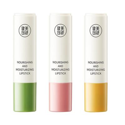 China Moisturize Private Label Vegan Moisturizer Brightening Lip Balm Moisturizing Lips Lipstick Mending For Winter for sale