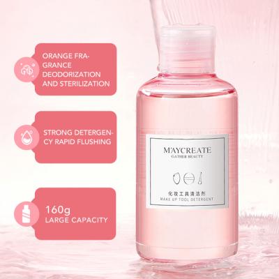 China Private Label Makeup Sponge Brush Detergent Powder Blast Quickly Clean Makeup Remover Easy Clean Deep Cleaning Liquid Instant Cleansing for sale