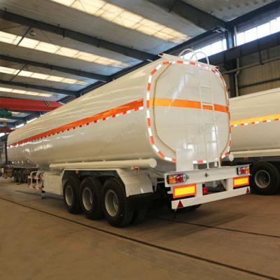 China 35000 litres edible oil tanker trailer 12 tires tanker semi trailer for sale