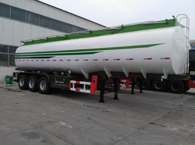 China Factory fuel tanker trailer price 3 axle 45000 liters oil tanker semi trailer for sale