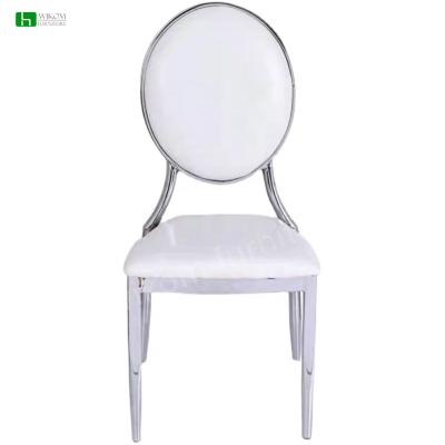 China Factory wholesale Stainless steel restaurant chair metal hotel wedding banquet chair for sale