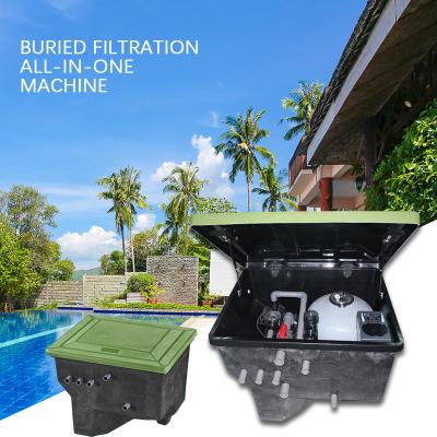 China Above ground swimming pool filtration system for inground swimming pool, underground sand charcoal gravel water filter swimming pool filter, swimming pool pump sand filter for sale