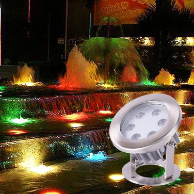 China Garden StaLED Underground Water Pool Lights AC DC 12V IP68 RGB Fountain Light Waterproof for sale