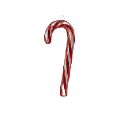 China Handmade Christmas Candy Glass Cane Christmas Tree Ornaments Christmas Ornaments for sale