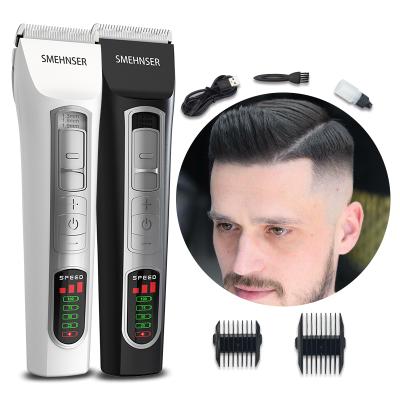 China Outdoor Ceramic Low Noise Electric Hair Cutter Household Hair Trimmer Cordless Hair Trimmer Men Clipper Set Professional Cordless for sale