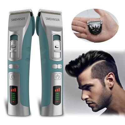 China Outdoor Electric Rechargeable Low Noise Professional Hair Trimmer USB Cordless Hair Trimmer Men Hair Cutting Machine for sale