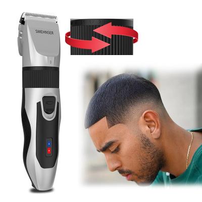 China China Outdoor OEM Customized Sales Logo Best Professional LCD Display Hair Trimmer Electric Power Time Trimmer For Men for sale