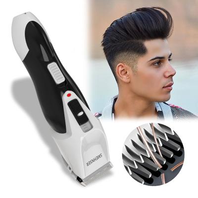 China Brooch del pelo Outdoor Newly Designed Cordless Rechargeable Professional Hair Clippers Electric Hair Trimmer Trimmer for sale