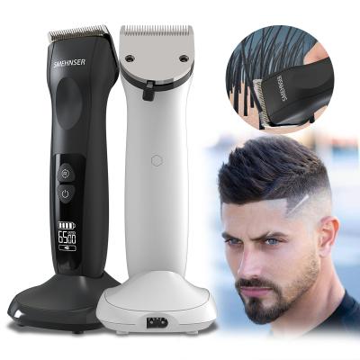 China New Design Hair Clippers Men Hair Trimmer USB Professional Outdoor Electric Hair Trimmer LCD Display Hair Trimmer For Salon for sale