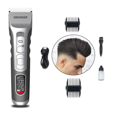 China NEW USB Cordless Electric Hair Trimmer Factory Outlet Hair Trimmer LCD Display Men Digital Trimmer Outdoor Hair Trimmer And Trimmer For Home for sale