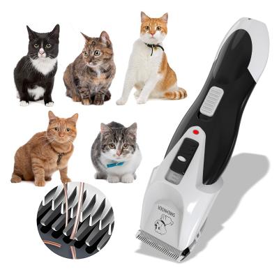 China Viable Clipper Shed Pets New Professional Sale USB Rechargeable Battery Electric Dog Clipper High Quality Ceramic Blade for sale