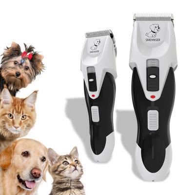 China Wholesale Viable Rechargeable Low Noise Rechargeable Shaver Rechargeable Low Noise Razor Dog Cat Grooming Remover Remover Hair Clipper Pet Hair Cutting Machine for sale