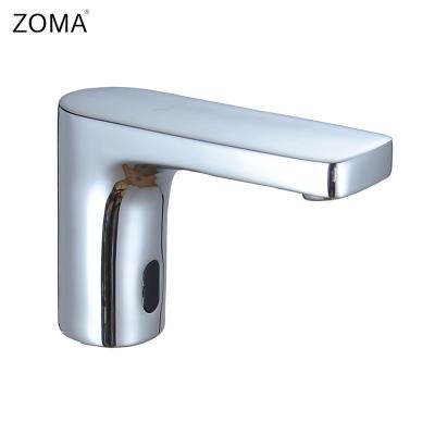 China Hot And Cold Mixed Sense FaucetHaijun Automatic Induction Faucets ZOMA Induction No Touch Bathroom Faucet No Touch Bathr for sale