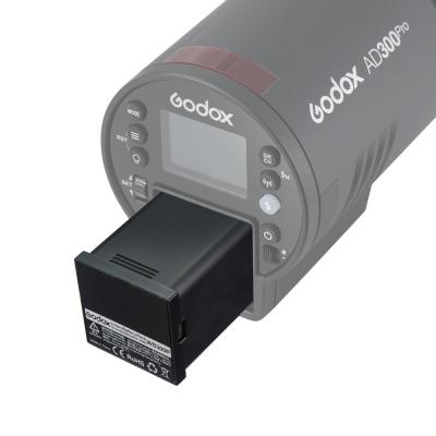 China Convenient to install Godox W30P W300P lithium battery pack for Godox Wistro AD300Pro for sale