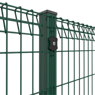 China Easily Assembled Made in China Powder Coated Security Roll Top Fence Triangle BRC Bending Fence for sale