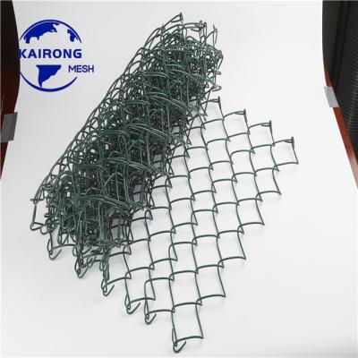 China China Manufacturer Easily Assembled PVC Coated Slot Tie Wire Cyclone Mesh Fence for sale