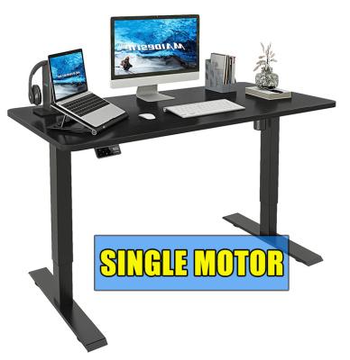 China (Height)2022 Adjustable Hot Selling Logo Standing Desk Frame Custom Computer Desk Smart Electric Height Lifting Adjustable Table for sale