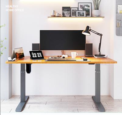 China China Manufacturer Low Price Modern Adjustable Sit Stand Computer Desk Adjustable Table Electric Height(Height) With Single Motor for sale