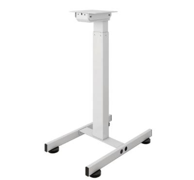 China Electric One-Legged Standing Desk (Waist) Fashion Design Motor Height Simple Custom Adjustable Computer Desks Computer Desks for sale