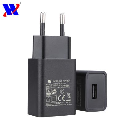 China Universal Toys / Table Lamp ... Super Hot Sale Black Color 5V 1A 2A US September EU Plug Single Left USB Charger AC Wall Adapter Universal Adapter for sale