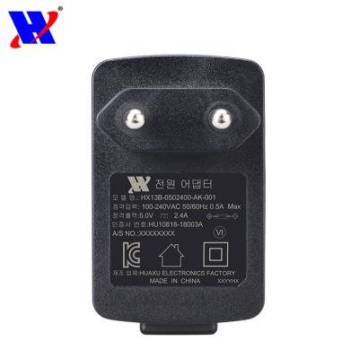 China Smart Phones/Tablets/Camera/MP3/MP4 Players...Hot Selling Kc KCC KMEPS Verified Safe USB Wall Charger AC Adapter For Smart Korean Mobile Phone 5V 1A Plug Power Adapter for sale