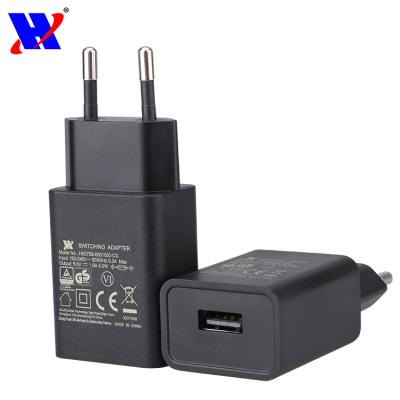 China Universal toys/table lamp...Super September Free Sample EU EN62368 USA Plug 100-240v Universal AC To Black Color 5v 1a 2a usb power adapter charger for sale