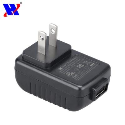 China High Quality Mobile Phone/Camera/PDA/MP3 5V 2.4A USB Charger Charging Power Supplier Wall Charger USB Power Adapter with ETL FCC DOE FOR US Market for sale