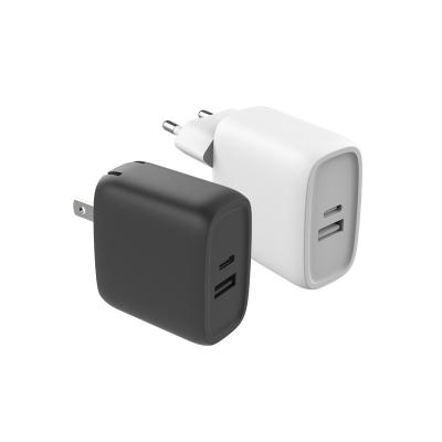 China Hot selling iPhone and Samsung PD20W+charger 3.0 total 38W US/EU plug fast charger for iPhone 13 for sale