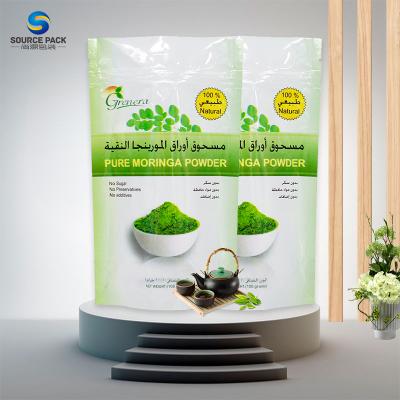 China Zipper Moisture Proof Lock Empty Tea Rack Packaging Bags Custom Matte Plastic Foil Flower Tea Leaf Packaging Resealable Bags for sale