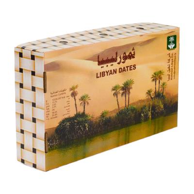 China Handmade OEM Customized Eco Fresh Corrugated Cardboard Cherry Dates Packing Boxes Fruit Packaging Box for sale