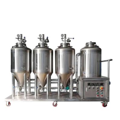 China Microbrewery 100L Mini Brewery Equipment For Brewery Brewery Beer 200L 300L 400L 500L 800L 1000L for sale