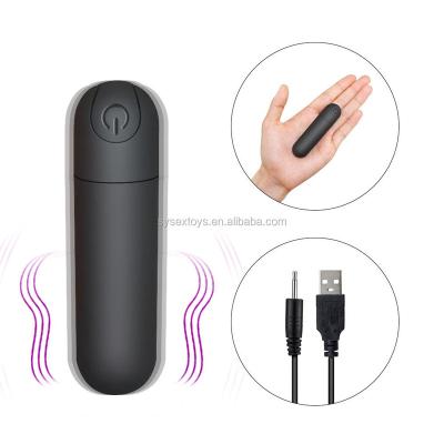 China Perfect Size 10 Speed ​​Vibrating Mini Bullet Shape Waterproof Vibrator G Spot Stimulator Body Massager Sex Toys For Lesbian for sale