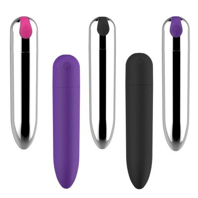 China USB Rechargeable Vibrator Sex Toys Mini Pocket Massager Bullet Vibrator 10 Speeds Clitoris Stimulator AV For Women for sale