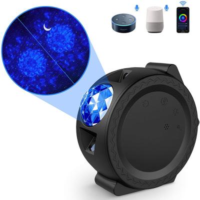 China Modern Smart Galaxy Star Projector Starry Night Sky Tuya Light Projector Nebula Lamp Music Control for Party Kids Gifts for sale