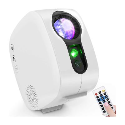 China Modern Starry Projector Lamp Nebula Night Light Built-in Wireless Music Player with Remote Control for sale