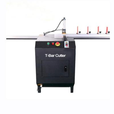 China VERTICAL Decorative T-shape Aluminum Alloy Strip Cutting Machine for Wardrobe Cabinet or Door Decoration for sale