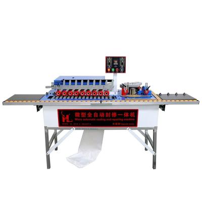 China Woodworking Industry Automatic Wood Mini MDF PVC Small And Portable Manual Edging Trimming Machine for sale