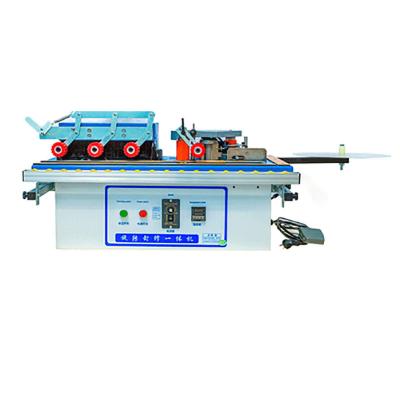 China Manual Curved / Straight Small Edging Woodworking Machine With Trimming Woodworking Machinery for sale