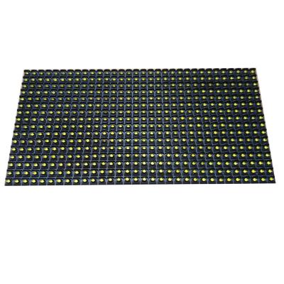 China p10 outdoor ce led module dip yellow color single color led panel for sale