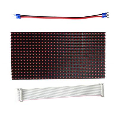 China Outdoor SMD / DIP p10 single red led module for advertising led display screen for sale