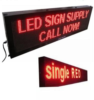 China Advertisiment High Quality Indian Price LED Illuminated Shop Sign With Rolling Word For Advertisement for sale