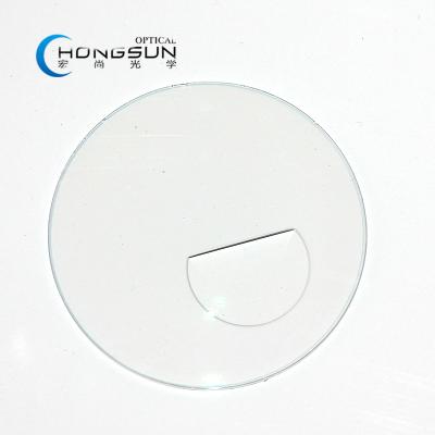 China Hot-selling bifocal 1.56 cr39 70/28mm bifocal flat top bifocal lens for sale