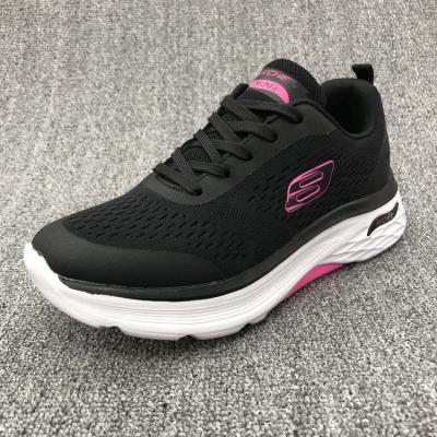 China Lightweight Hot Sale Breathable Thick Unique Women Flight Weave Knitted Sneakers Fashion Sports Shoes Sneakers for sale