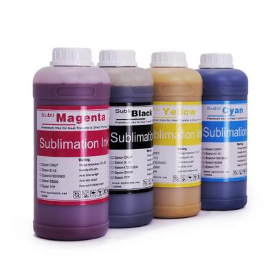 China Environmental Friendly Bulk Bottle 500ml Refill Dye Sublimation Water Based Ink For Epson L1800 L1300 5113 L800 XP600 L805 7720Hot for sale