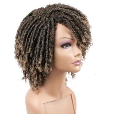 China High Quality Hot Sale Synthetic Hair Bulk Wigs Short Synthetic Short Twist Wigs Headband Wigs for sale