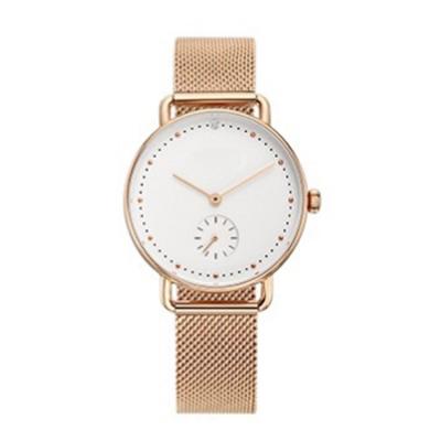 China Wholesale Power Reserve Customization Fashion Women Watch Waterproof Ladies Slim Thin Mesh Strap Watch for sale