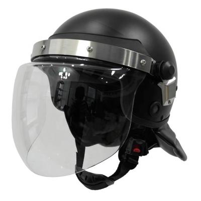 China Water proof and fog proof ABS material helmet/anti riot helmet with sun visor/plastic army helmet for sale