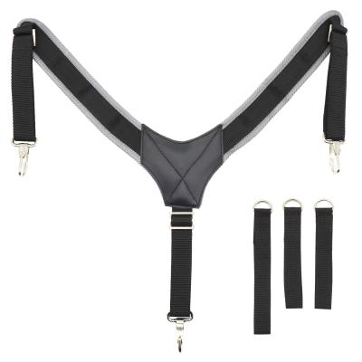 China Relieve Stress Waist Y-back Work Heavy Duty Suspenders and Durable Adjustable Portable Tool Belt Suspender with Partnered Comfort Padding for sale