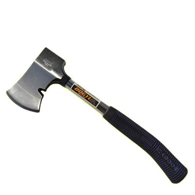 China Out of the door 2021 hot selling multifunctional black door high carbon steel survival ax for sale